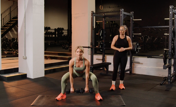 Superset: Sumo Squat with Upright Row/Cable Squat